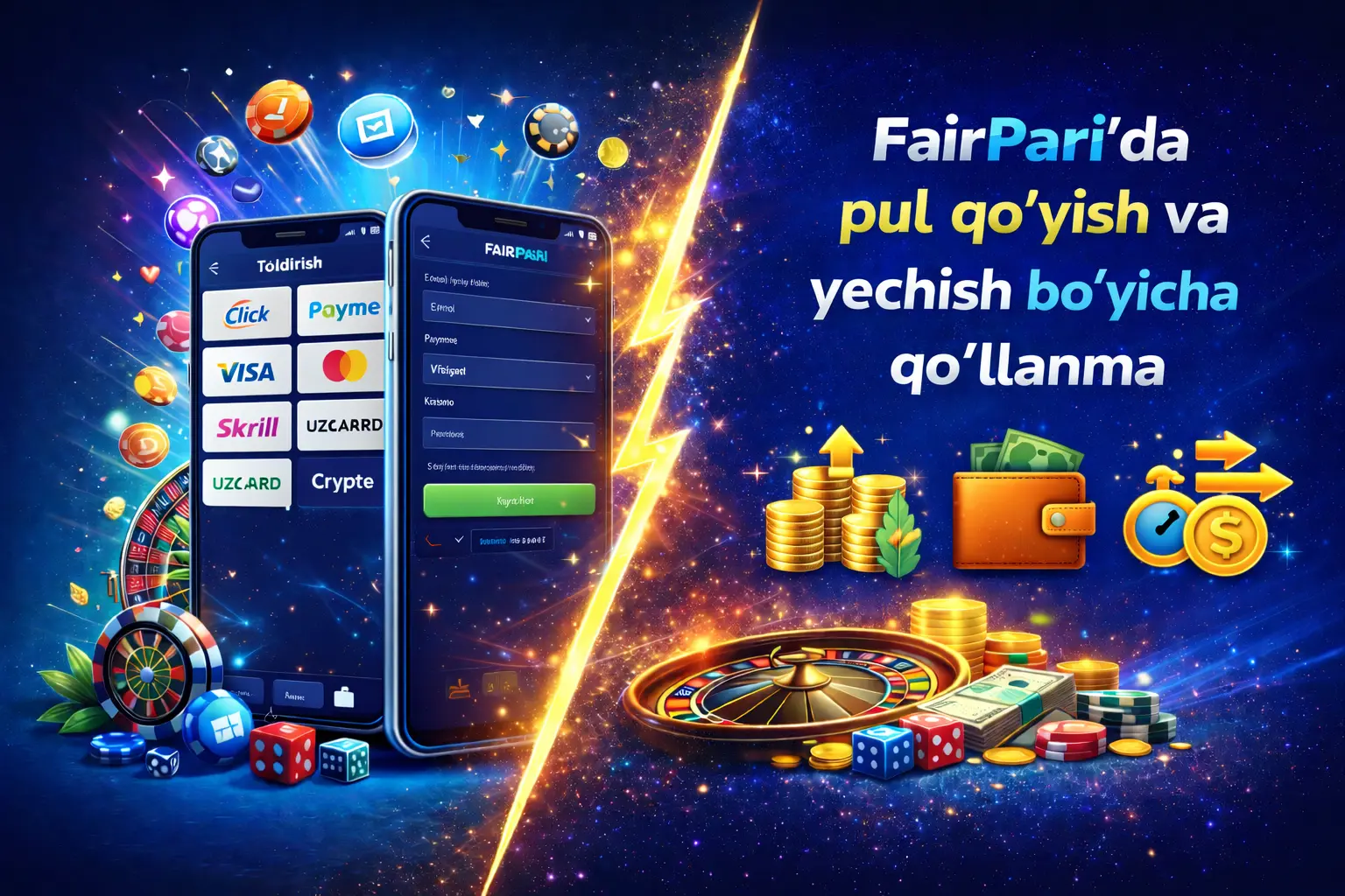  Pul qo‘yish va yechish bo‘yicha qo‘llanma FairPari’da